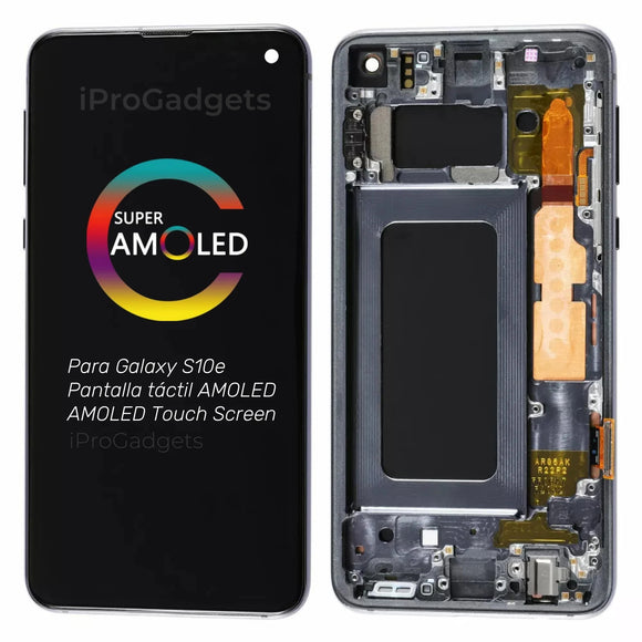 Replacement AMOLED Display Touch Screen With Frame For Samsung Galaxy S10E SM-G970 G970U SM-G970F