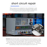 TBK 216 6IN1 DC Voltage Regulated Power Supply Short Circuit Repair Voltage Tester