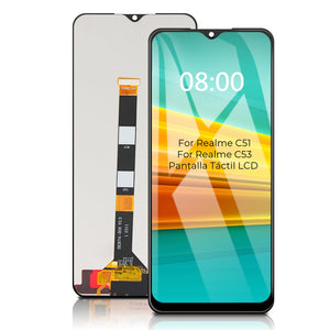Replacement LCD Display Touch Screen For Realme C51 RMX3830 C53 RMX3760