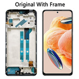 Replacement For Xiaomi Redmi Note 12 Pro 4G ‎2209116AG AMOLED LCD Touch Screen With Frame Assembly OEM Repair Parts