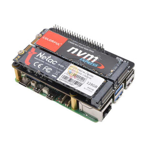 Raspberry Pi 5 PCIe to M.2 NVMe Dual SSD X1004 Adapter HAT For Pi5 Double 2280 Can Not BOOT from NVME SSD