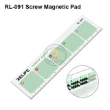 Relife RL-091 Strong Magnetic Screws Storage Pad Easy to Take Mobile Phone Repair Metal Objects Magnetic Absorption Mat