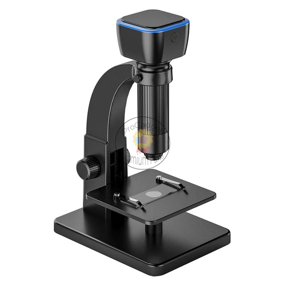 Digital Microscope 2000X HD WiFi Dual Lens Portable Multi-Angle Camera Microscope for Welding Circuit Board Maintenance