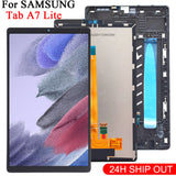 Replacement LCD Display Touch Screen With Frame For Samsung Galaxy Tab A7 Lite SM-T220 SM-T225