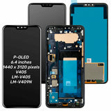 Replacement OLED Display Touch Screen With Frame For LG V40 ThinQ V405 V405UA