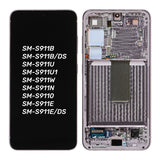 Replacement AMOLED Display Touch Screen With Frame for Samsung Galaxy S23 SM-S911B