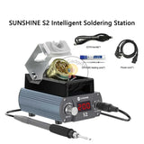 Sunshine S2 210 Intelligent High Precision Soldering Station Digital Display Support C210 Soldering Iron Welding Platform Tools