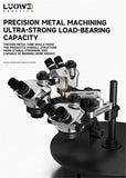 Luowei LW-GK01 Microscope Swing Arm 360 ° Movable Lift Universal Metal Bracket Aluminum Alloy Foldable Column Support Tool