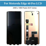 Replacement AMOLED LCD Display Touch Screen for Motorola Edge 40 Pro