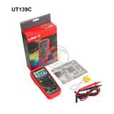 UNI-T UT139A UT139B UT139C True RMS Digital Multimeter Ohmmeter Capacitance Tester Ammeter Auto Range AC DC Voltmeter