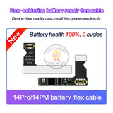 i2C Non-Soldering Battery Repair FPC Flex for iPhone 15 14 13 12 11 Pro Max i2c I6S BR-13 KC01 KC02S KC03 Tag On Cable Replace