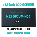 Replacement New Display NE156QUM-N64 NE156QUM-N55 NE156QUM-N5G V3.0 UHD 4K Laptop LCD Screen Panel