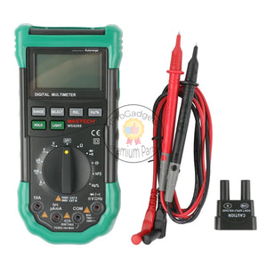 Mastech MS8268 Digital AC/DC Auto/Manual Range Digital Multimeter with hFE Data Hold Relative Measurement and Auto Power Off