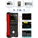 Tooltop ET829 3in1 Oscilloscope Multimeter Signal Generator Oscope Meter Handheld Oscilloscope Dual Channel Oscillometer Innovative Waveform