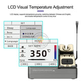 GVM H3 3-in-1 Smart Soldering Station 2S Rapid Heating Supports T245/T210/T115 Handles For Mobile Phone Repair