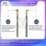 I2C CL01 Motherboard IC Glue Removal Brush Hard Bristle Superfine Steel Cleaning Brush