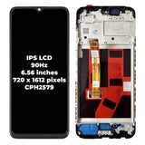 Replacement LCD Display Touch Screen With Frame For Oppo A38 4G CPH2579