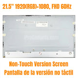 Replacement New Display for HP 200 G4 22 All-in-One 21.5" 9UJ86LA LCD Screen Non-Touch Version