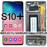 Pantalla táctil LCD AMOLED de repuesto con marco para Samsung Galaxy S10 Plus G975 SM-G9750 G975F 