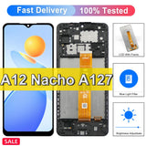 Replacement LCD Display Touch Screen With Frame for Samsung Galaxy A12 Nacho SM-A127F SM-A127M SM-A127U