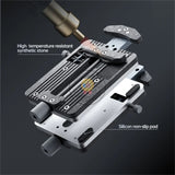 Qianli MEGA-IDEA JJ-003 Ultra-thin Adjustable Range Fixture for Motherboard Repair Mobile Phone PCB Chip Repair Clamping Jig