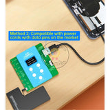 JC JCID Q1 Battery Efficiency Tester Battery Health Quick Repair Board for iPhone 11-15Pro MAX