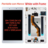 Replacement LCD Display Touch Screen Digitizer With Frame For Samsung Galaxy Tab A 8.0 2019 SM-T290 SM-T295 T290 T295
