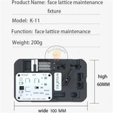 Wylie K11 Face ID Dot Matrix Calibrator Chip Solder True Tone Maintenance BGA Reballing Stencil Fixture For iPhone X~15 Pro Max