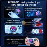 Nubia RedMagic Cooler 4 Pro Radiator Magnetic Ice FunCooler LED 27W Semiconductor Heat Dissipation Cooling for Game Phone