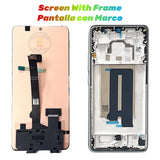 Replacement Display For Xiaomi Poco X6 Pro 5G 2311DRK48G 2311DRK48I AMOLED Touch Screen With Frame Black