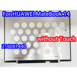 Replacement LCD Screen Display For Huawei MateBook 14 KLV-W19 KLV-W29 Non-Touch