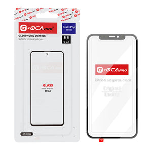 G+OCA Pro Phone Screen Front Glass Panel With OCA For iPhone X XS MAX 11 12 13 14 15 16 Series