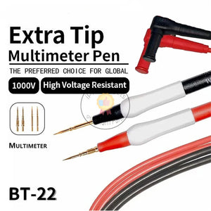 Wylie BT-22 1000V 20A Universal Multimeter Test Probe Suitable for Digital Multimeter Repair Test Wire Pen