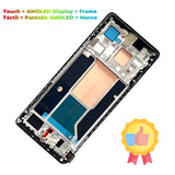 Replacement New Display For Infinix Zero 30 4G X6731B 5G X6731 AMOLED Screen With Frame Assembly