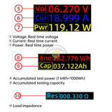 150V 150W 20A Battery Capacity Tester DC CNC Electronic Load Tester Lithium Charge Discharge Monitor Checker