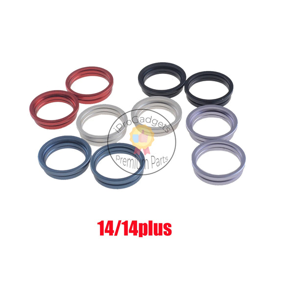 Replacement for iPhone 14 14 Plus Rear Camera Bezel Ring Red Midnight Blue Starlight Purple