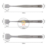 Wafer Tweezer BST-91 Series Stainless Steel Tweezers for Mobile Phone SMD PCB BGA Motherboard IC Chip Repair Tool