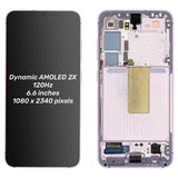 Replacement AMOLED Display Touch Screen With Frame For Samsung Galaxy S23 Plus SM-S916B