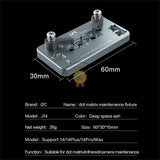 i2C J13 J14 Dot Matrix Repair Calibrator for iPhone X to 14 Pro Max Face ID Repair Precision Position Holder Fixture Fixed Tool