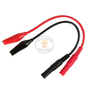 UNI-T UT-L41 Alligator Clip Short Test Leads for UT70A / UT70B / UT71 Series / UT801