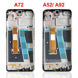 Replacement New LCD for OPPO A52 A92 A72 4G CPH2069 CPH2067 CPH2059 Display Touch Screen With Frame Assembly