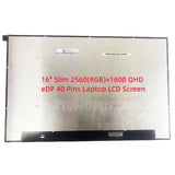 Replacement New Display B160QAN02.Q 16.0 inch LCD LED Screen 165HZ