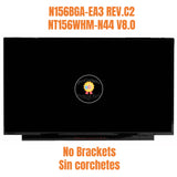 Replacement 15.6 inch LCD Screen NT156WHM-N44 V8.0 N156BGA-EA3 Rev.C2 HD Display Panel No Brackets