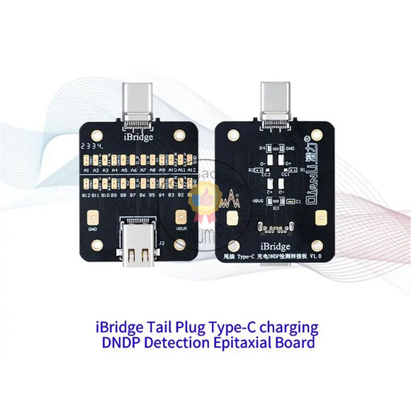 QianLi iBridge Tail Plug Type-C Lightning Port Charging DNDP Detection Epitaxial Board