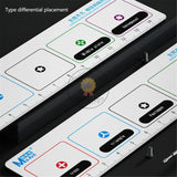 MaAnt CX-002 Portable Dual-use Magnetic Screws Storage Mat Measuring Ruler