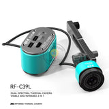 RF4 RF-C39L Dual Spectrum Thermal Imager With Fixed Bracket Infrared Thermal Imaging Mobile Phone Detection and Repair