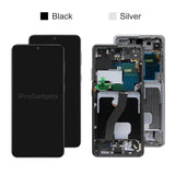 Replacement AMOLED Display for Samsung Galaxy S21 Ultra 5G G998 SM-G998B SM-G998U Touch Screen With Frame Full Assembly