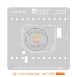 Amaoe S23+ Reverse Side Middle Frame BGA Reballing Stencil Platfrom for Samsung Galaxy S916U/S911 Motherboard Repair Fixture