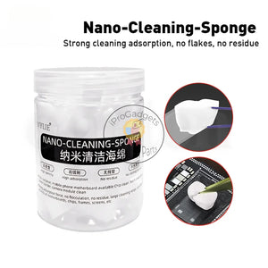 Wylie WL-40C High Density Nano Cleaning Sponge for Mobile Phone No Residue PCB Motherboard Back Cover Glass Camera Cleaning Tool