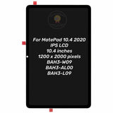 Reemplazo para Huawei MatePad 10,4 pulgadas BAH3-W09 BAH3-L09 4G pantalla LCD montaje de pantalla táctil